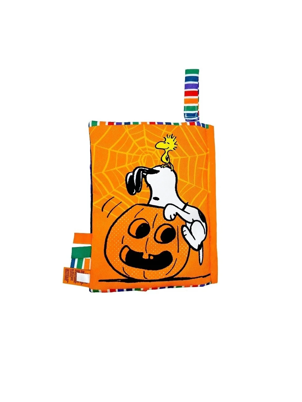 Peanuts Halloween Baby Deluxe Soft Book Set W/Two Removeable Characters